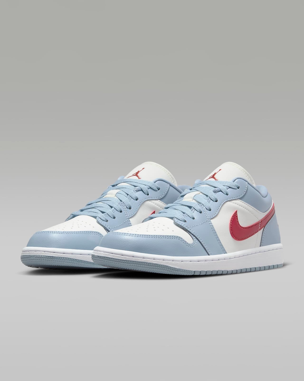 Air Jordan 1 Low - Bleu / Blanc