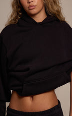 HOODIE PULLOVER EN COTON POLAIRE