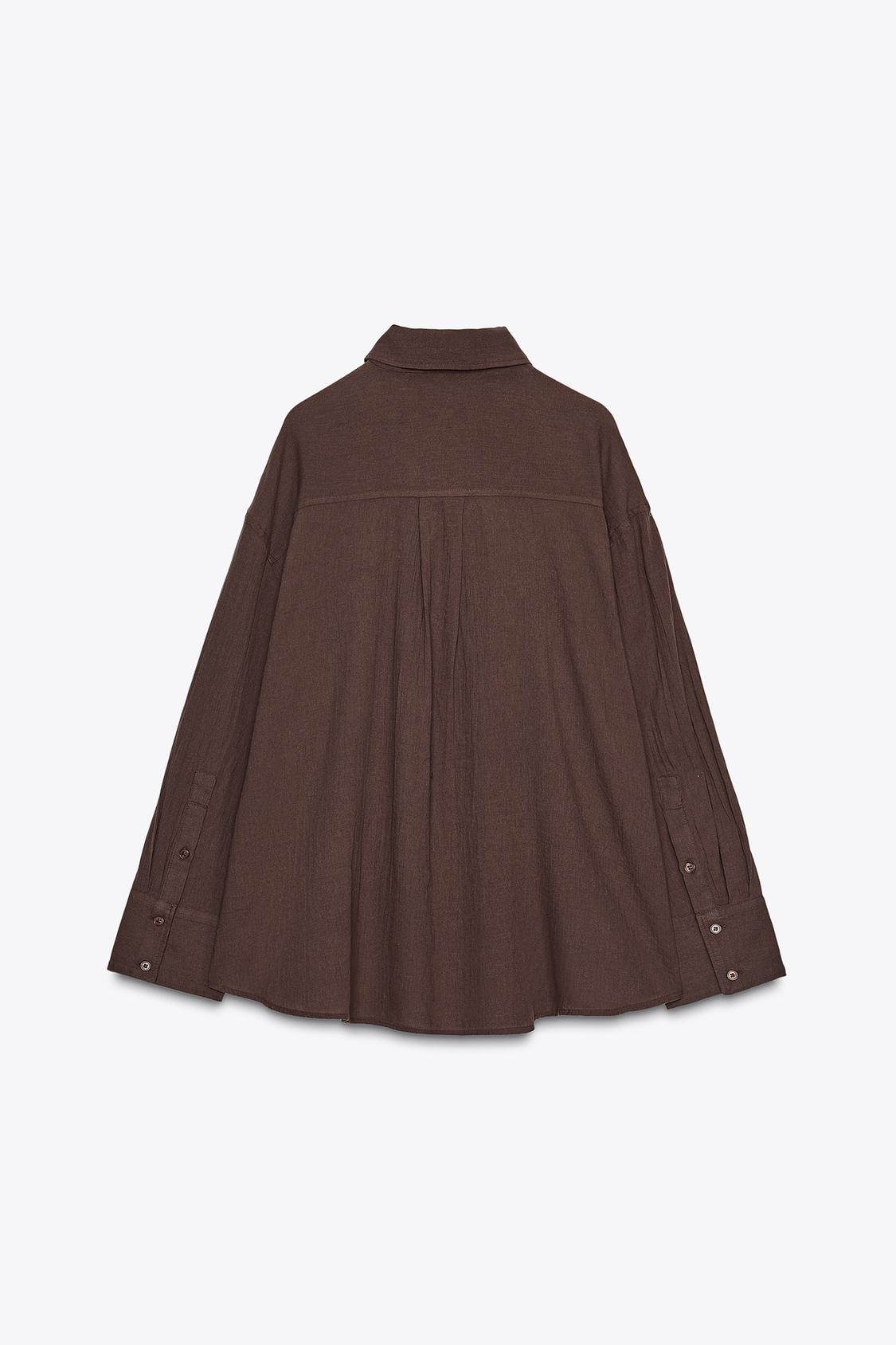 CHEMISE OVERSIZE EN GAZE