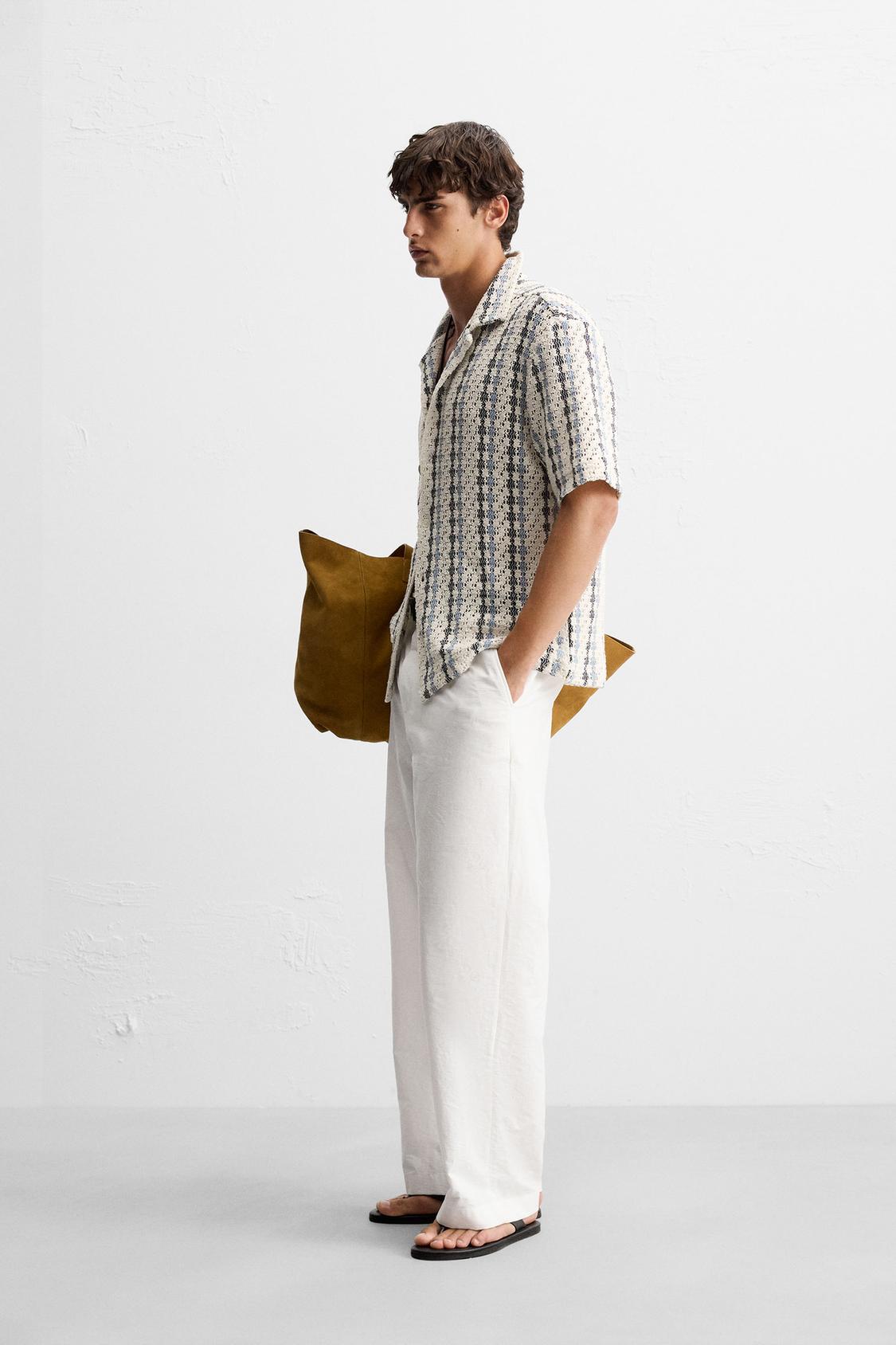 CHEMISE STRUCTURÉE CROCHET