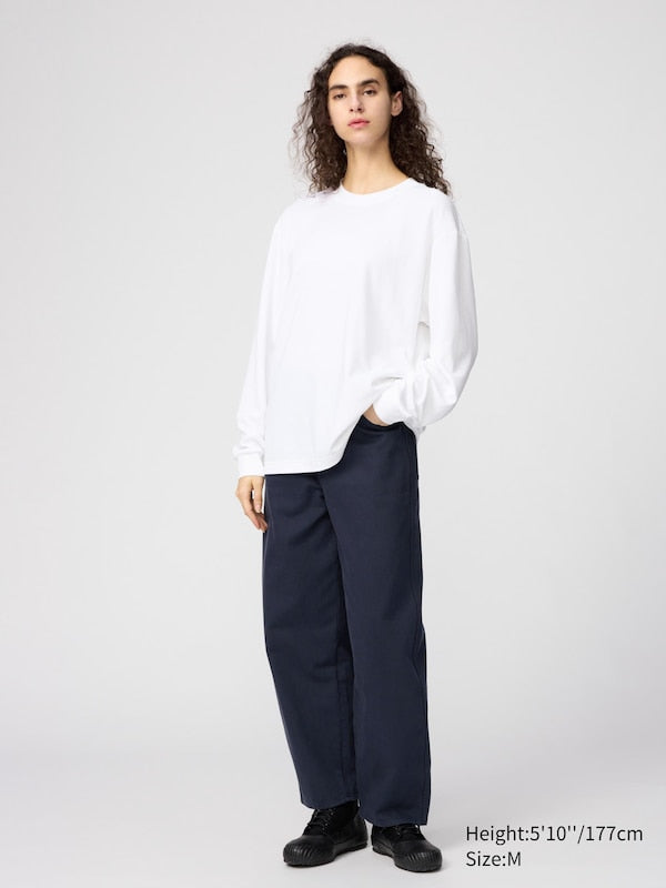 T-SHIRT AIRISM EN COTON (MANCHES LONGUES)