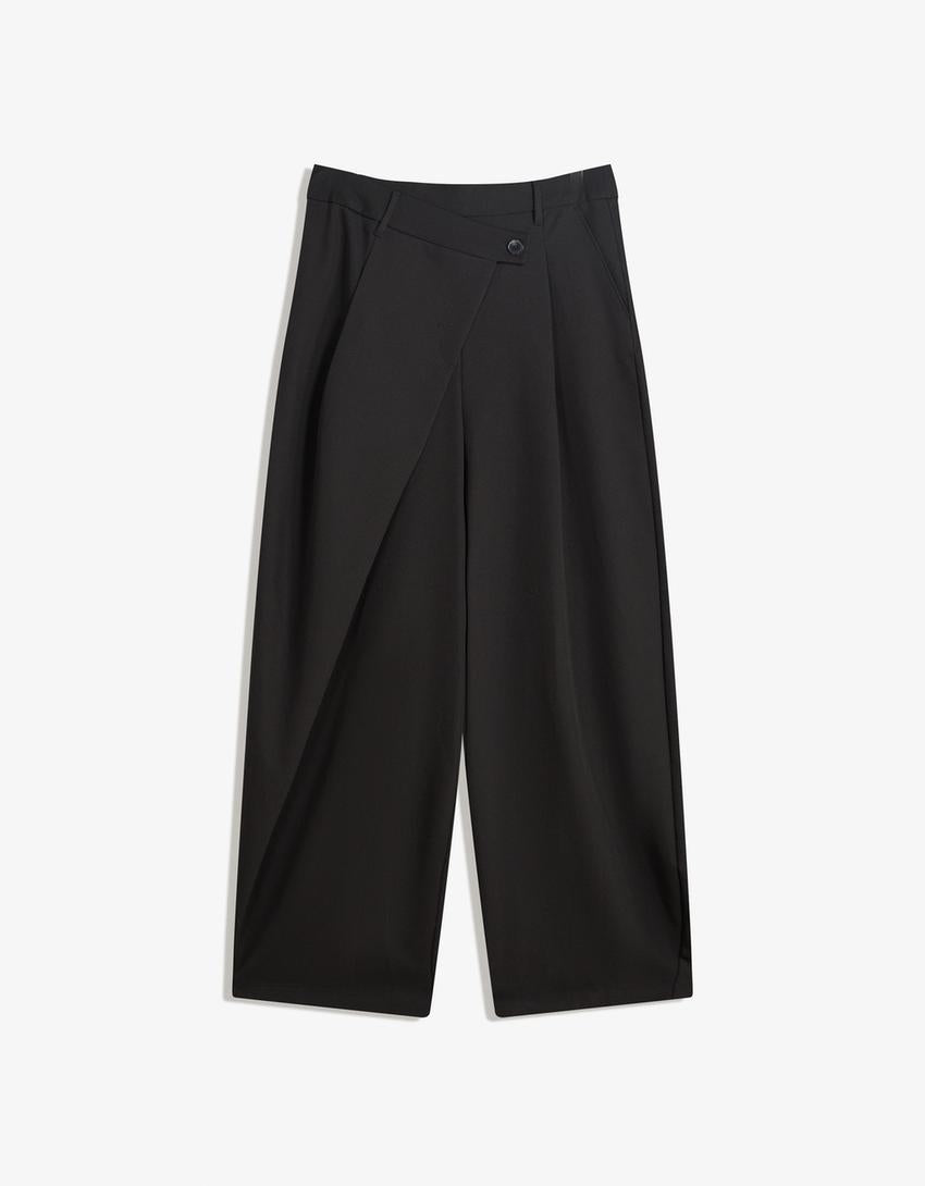 PANTALON TAILORING TAILLE CROISÉE