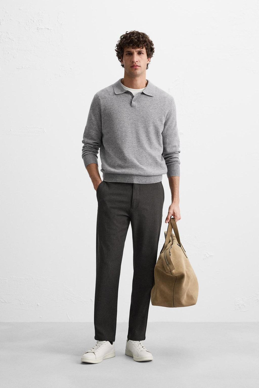 PANTALON À TEXTURE CONFORT