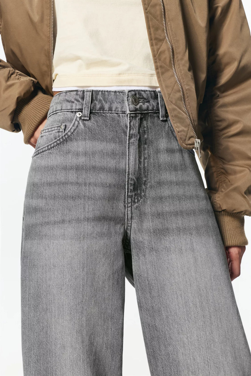 JEAN WIDE LEG TAILLE HAUTE