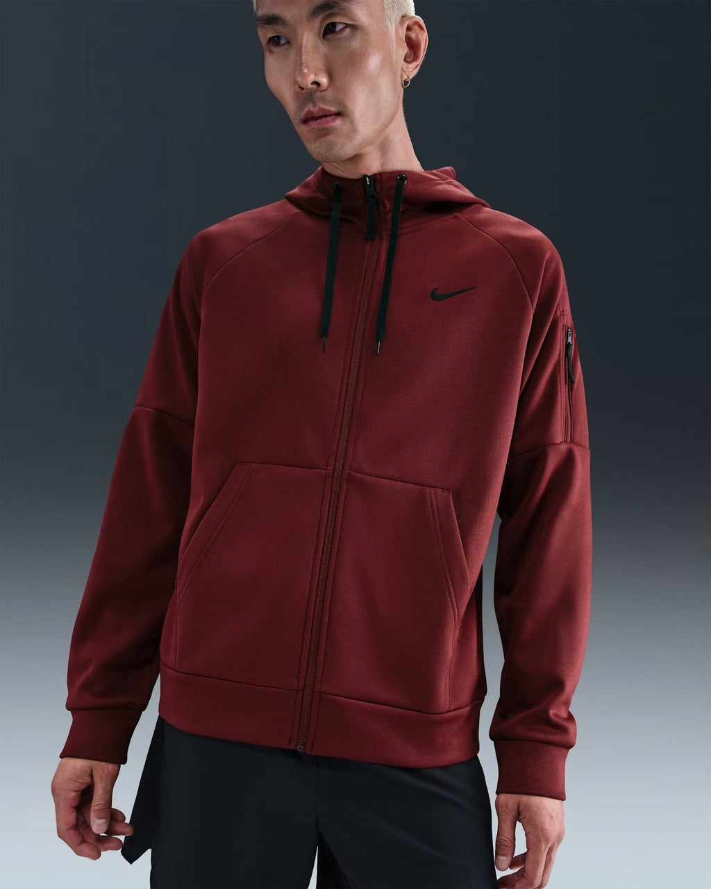 Haut de Fitness à Zip Therma-Fit