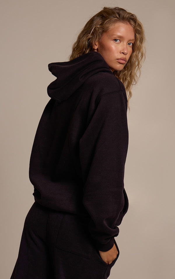HOODIE PULLOVER EN COTON POLAIRE