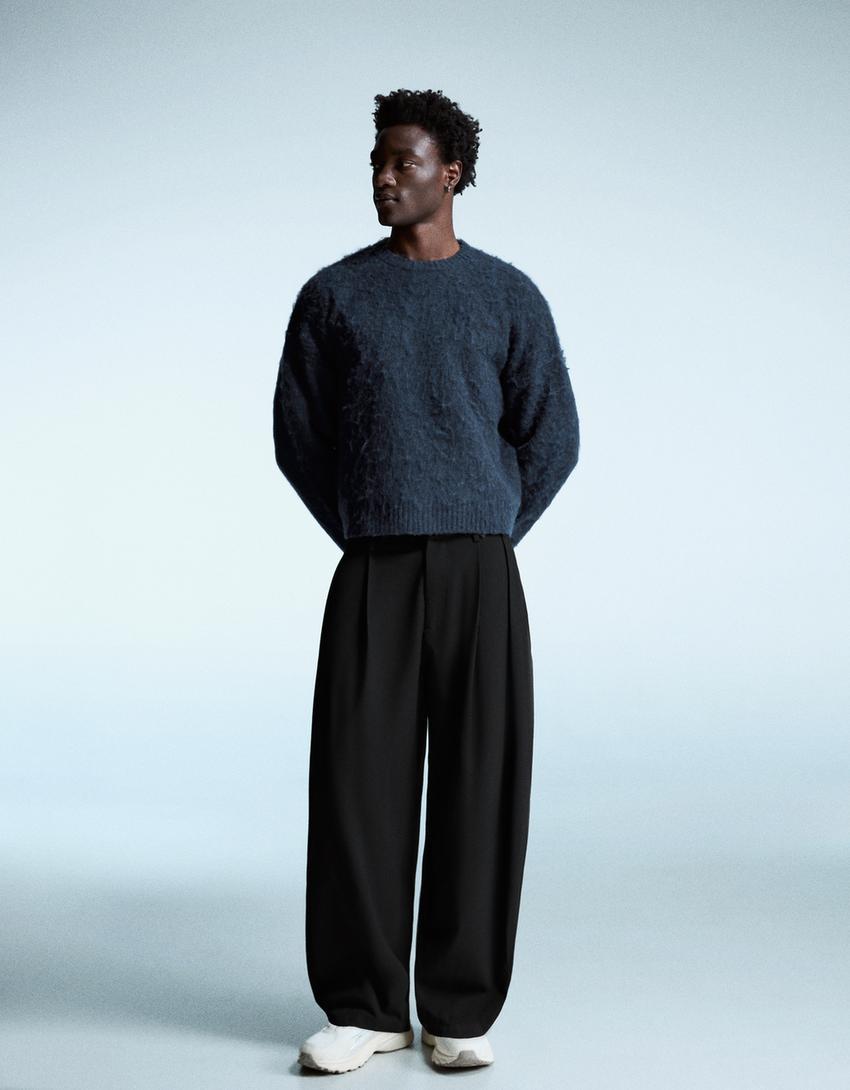 Pantalon ballon tailoring à pinces