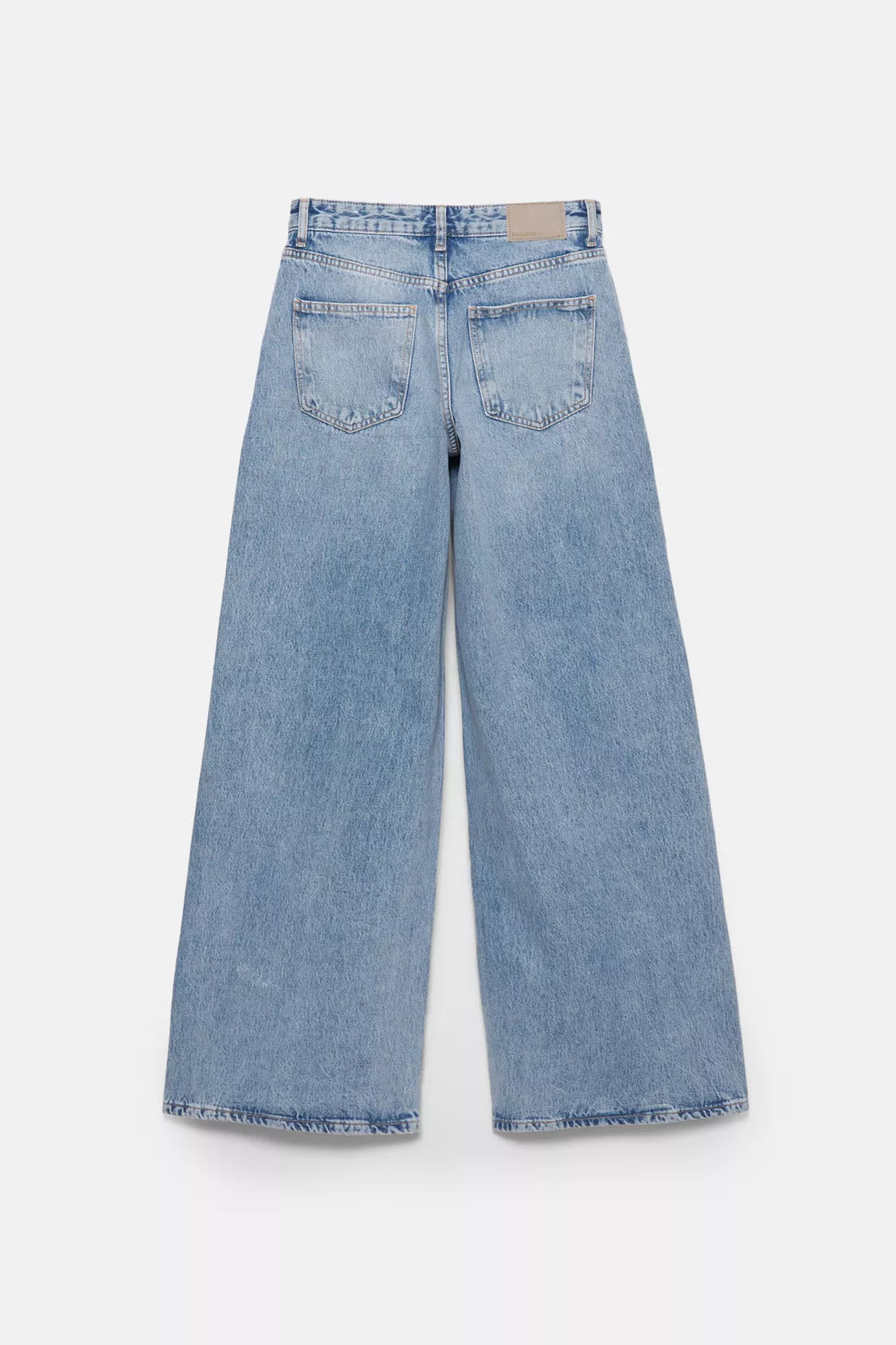JEANS WIDE LEG TAILLE BASSE