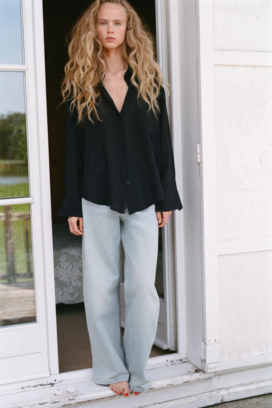 CHEMISE OVERSIZE EN GAZE