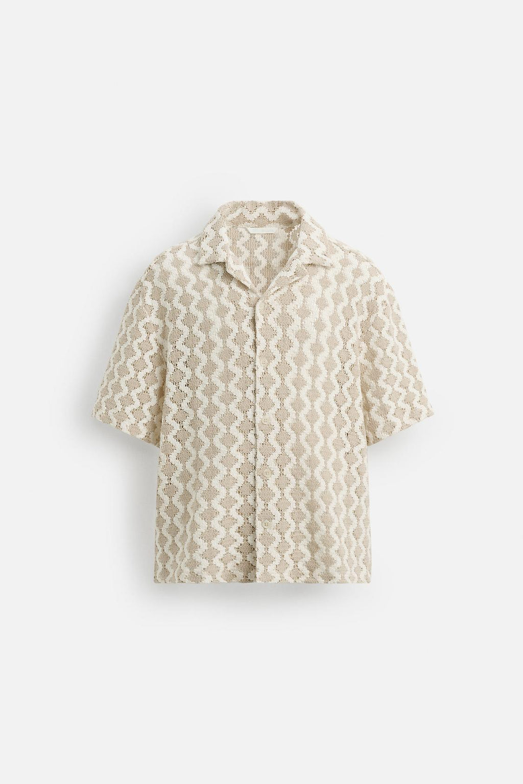 CHEMISE STRUCTURÉE CROCHET