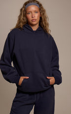 HOODIE PULLOVER EN COTON POLAIRE