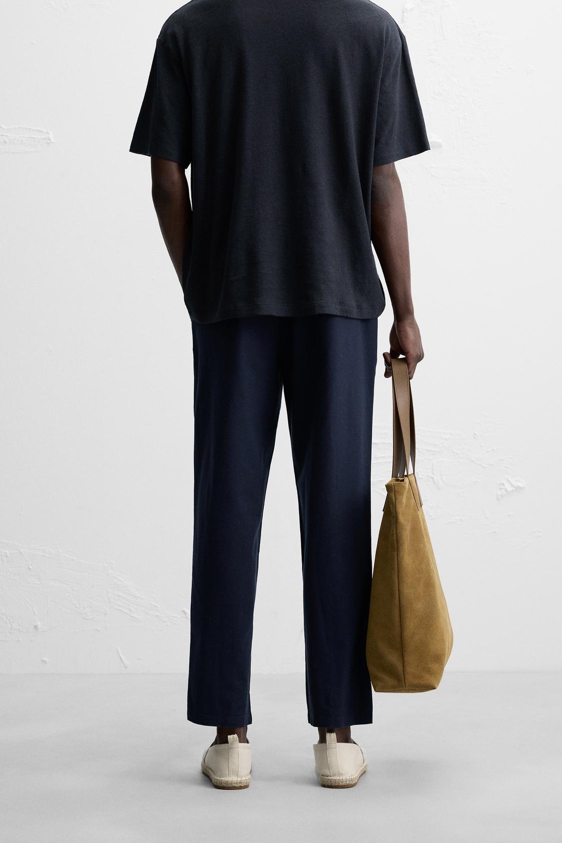 PANTALON RELAXED FIT COTON - LIN