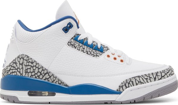 Air Jordan 3 - Blanc / Bleu