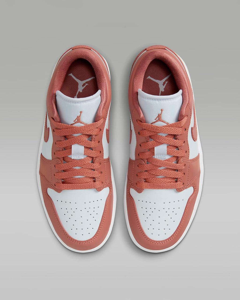 Air Jordan 1 Low - Rose / Blanc
