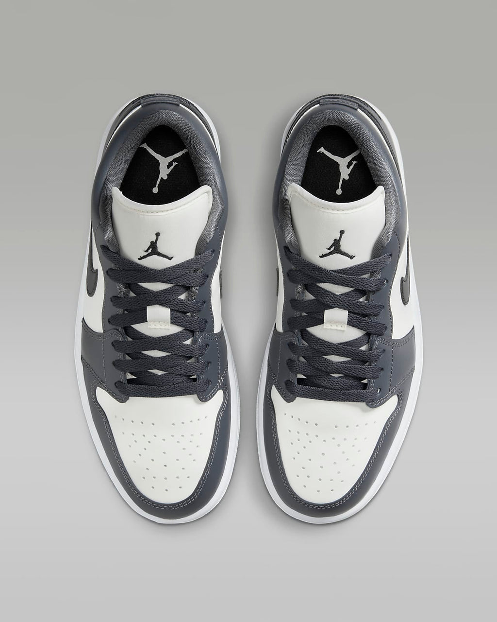 Air Jordan 1 Low - Gris / Blanc