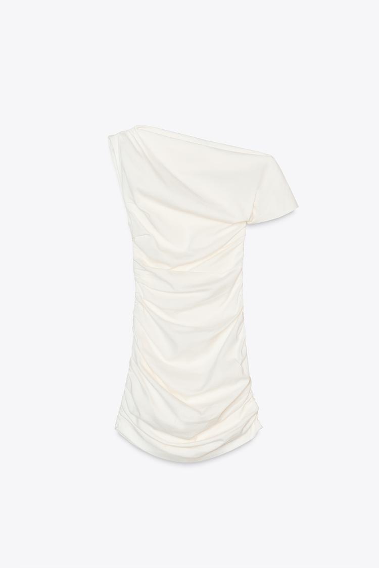 Robe courte drappée zw collection