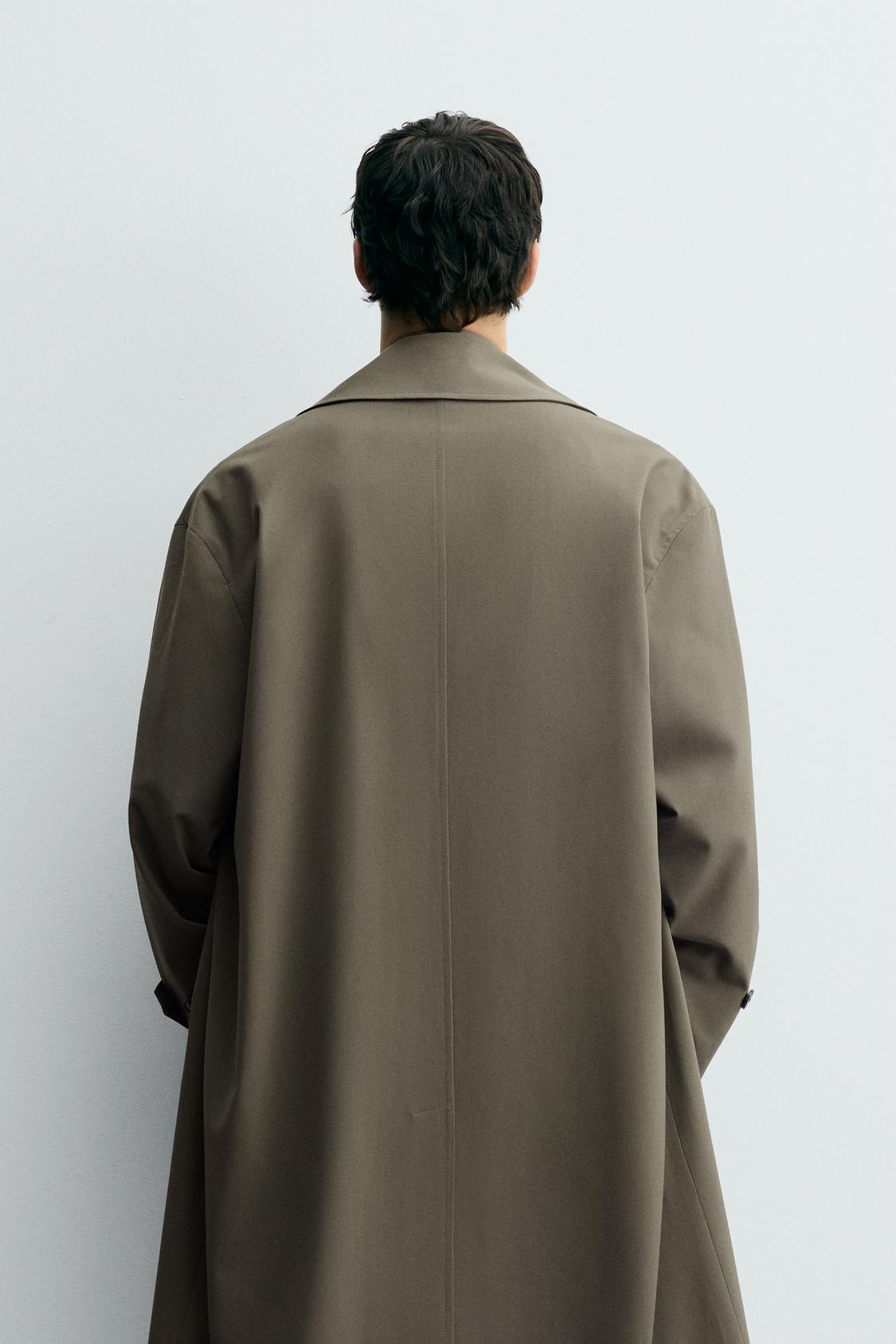 TRENCH FLUIDE COUPE OVERSIZE