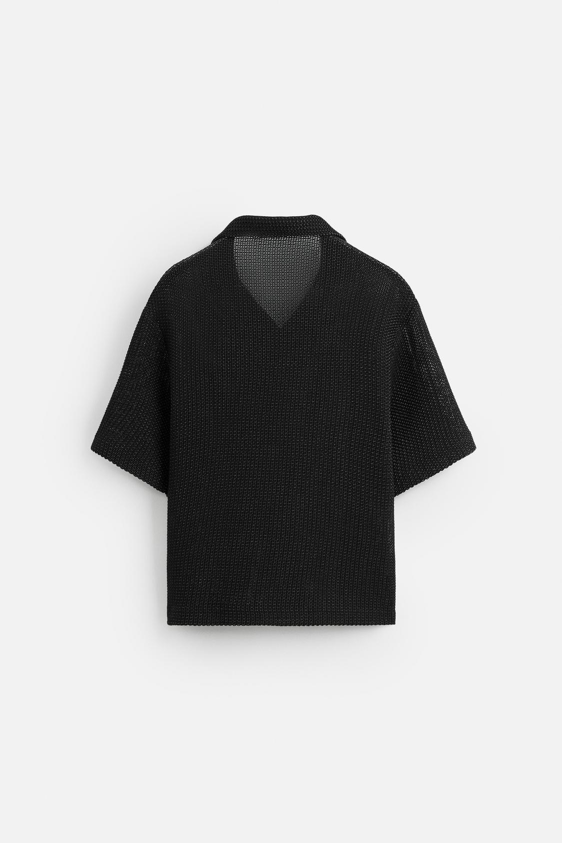 CHEMISE STRUCTURÉE OUVERTE