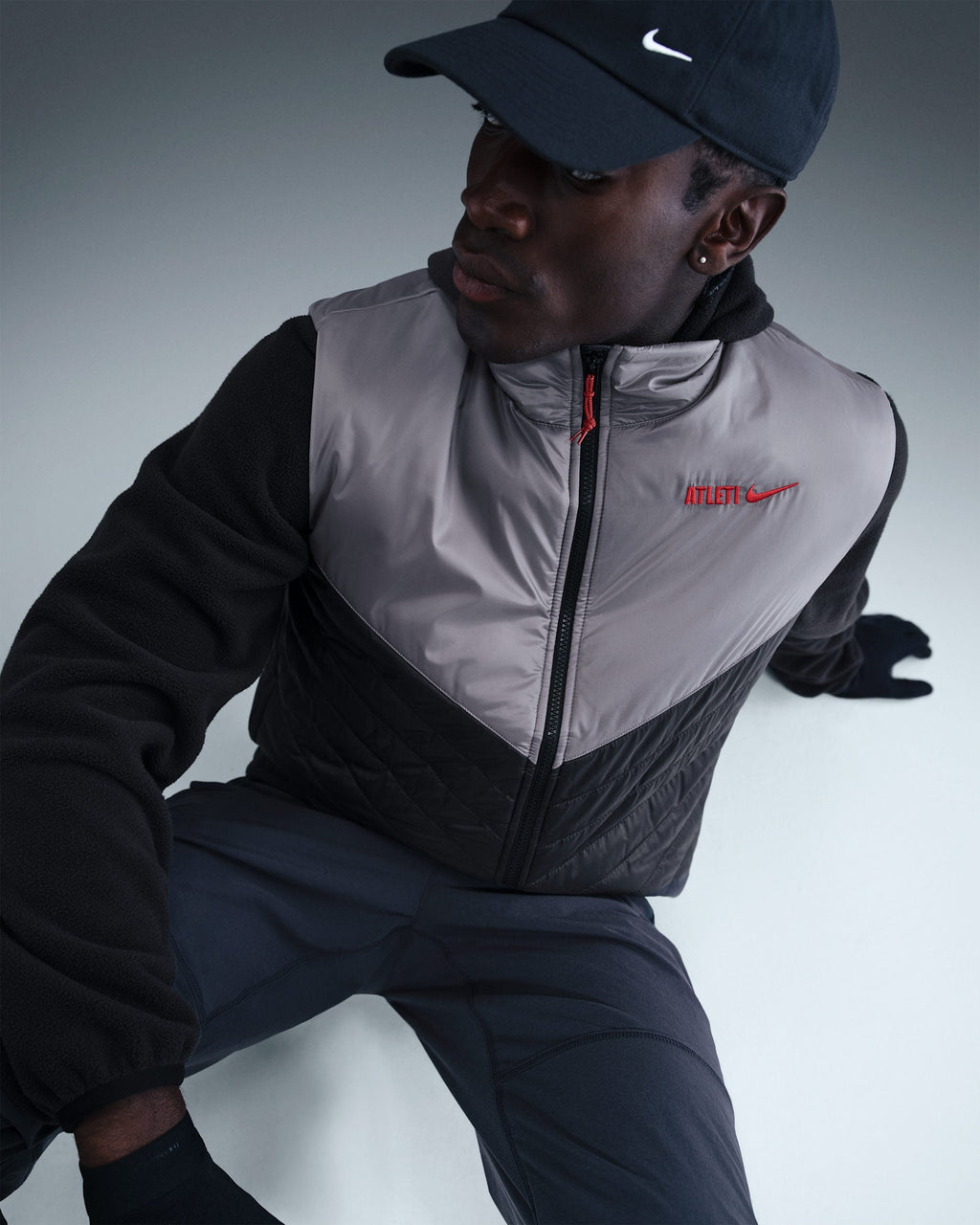 Doudoune sans manches de foot d'épaisseur moyenne Nike Therma-FIT