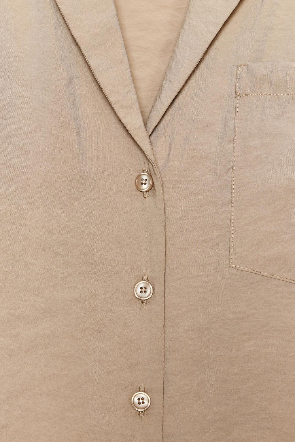 CHEMISE FLUIDE MANCHES COURTES