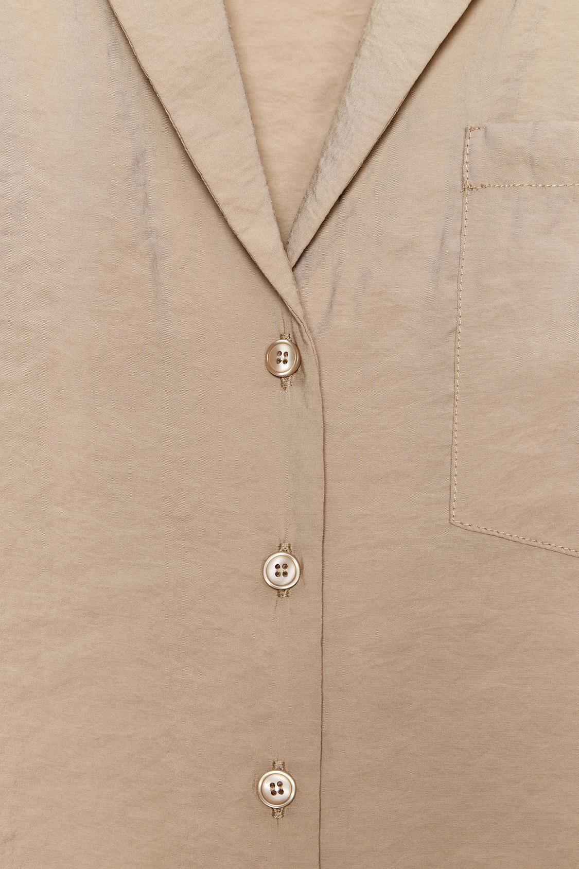 CHEMISE FLUIDE MANCHES COURTES