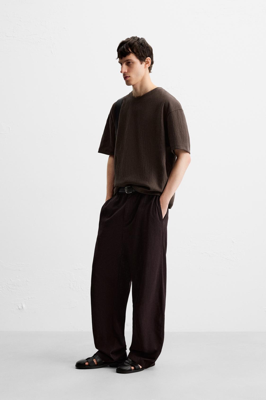 T-SHIRT RELAXED FIT STRUCTURÉ