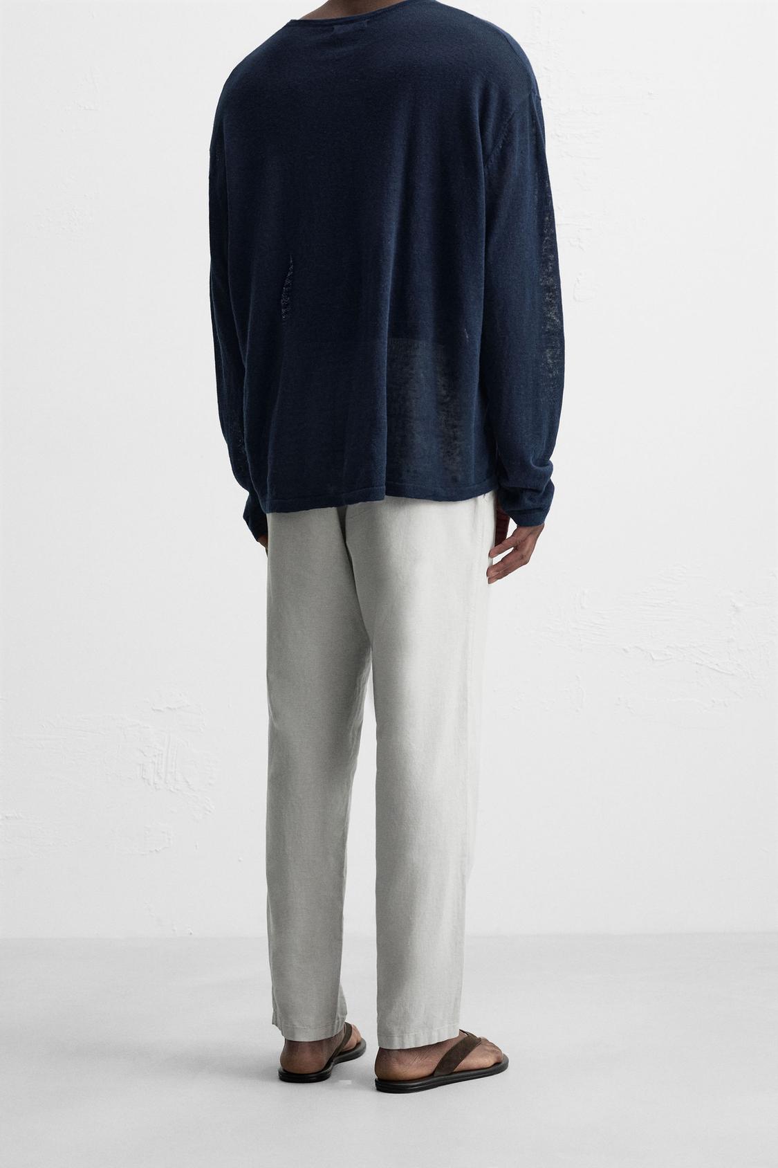 PANTALON RELAXED FIT COTON - LIN