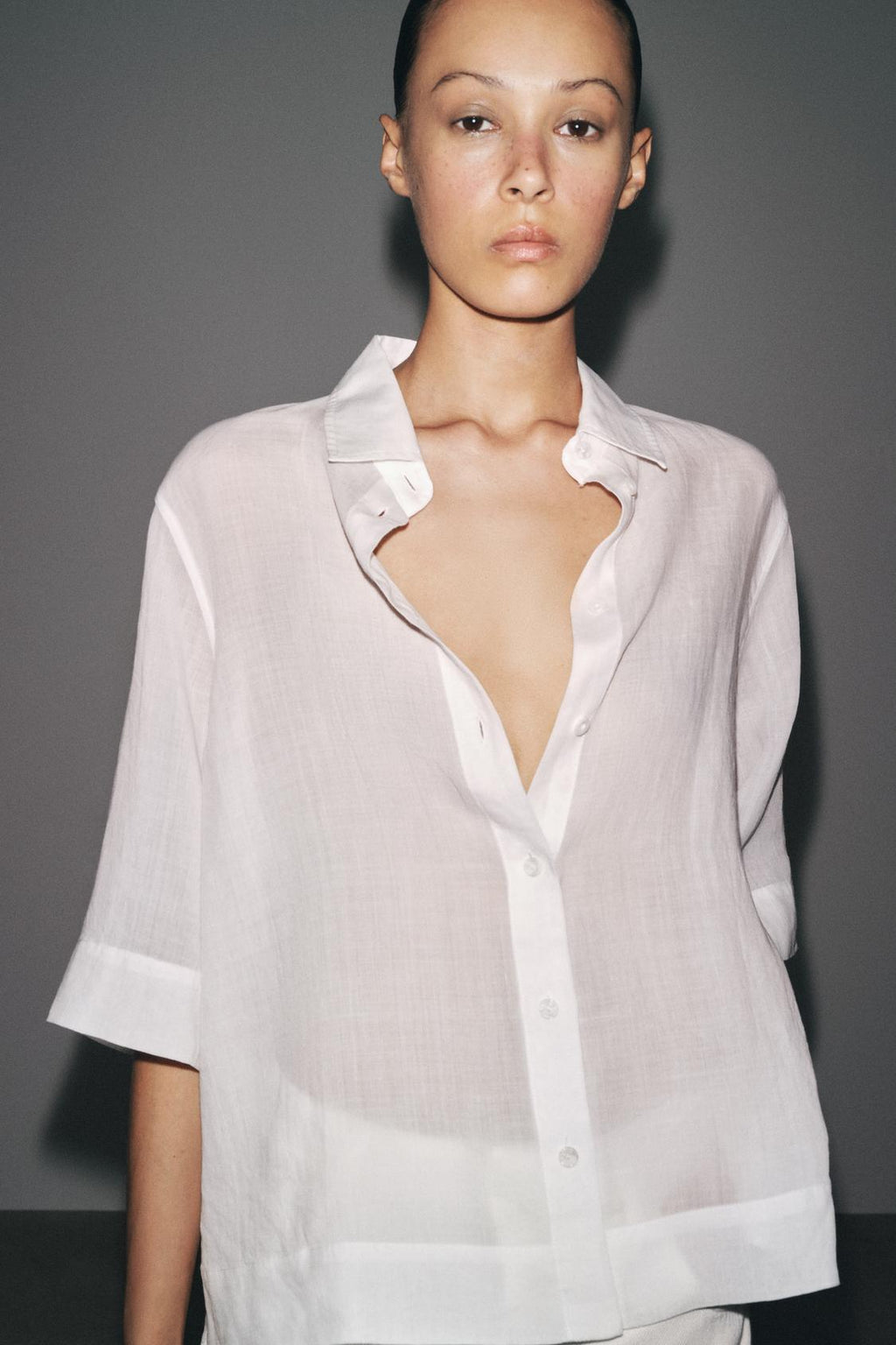 CHEMISE AVEC RAMIE ZW COLLECTION