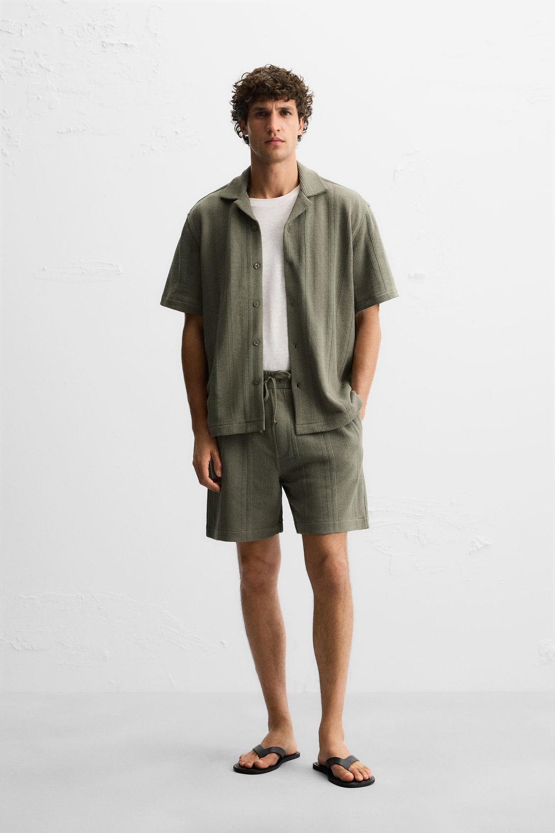 CHEMISE STRUCTURÉE JACQUARD