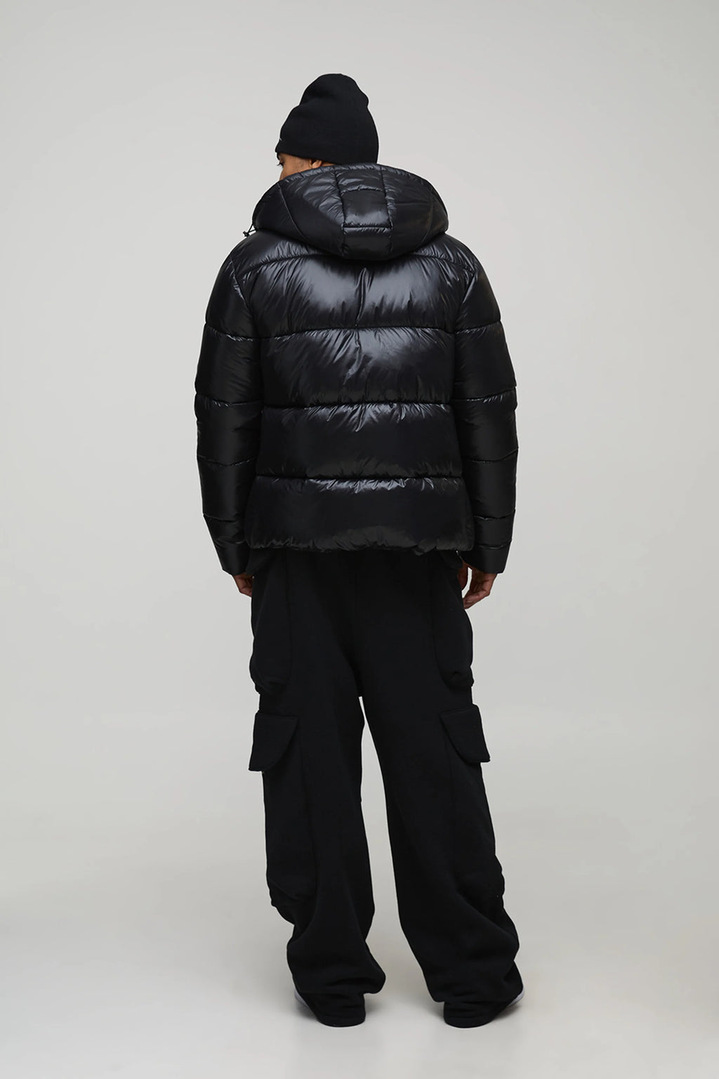 DOUDOUNE HAUTE BRILLANCE EN NOIR