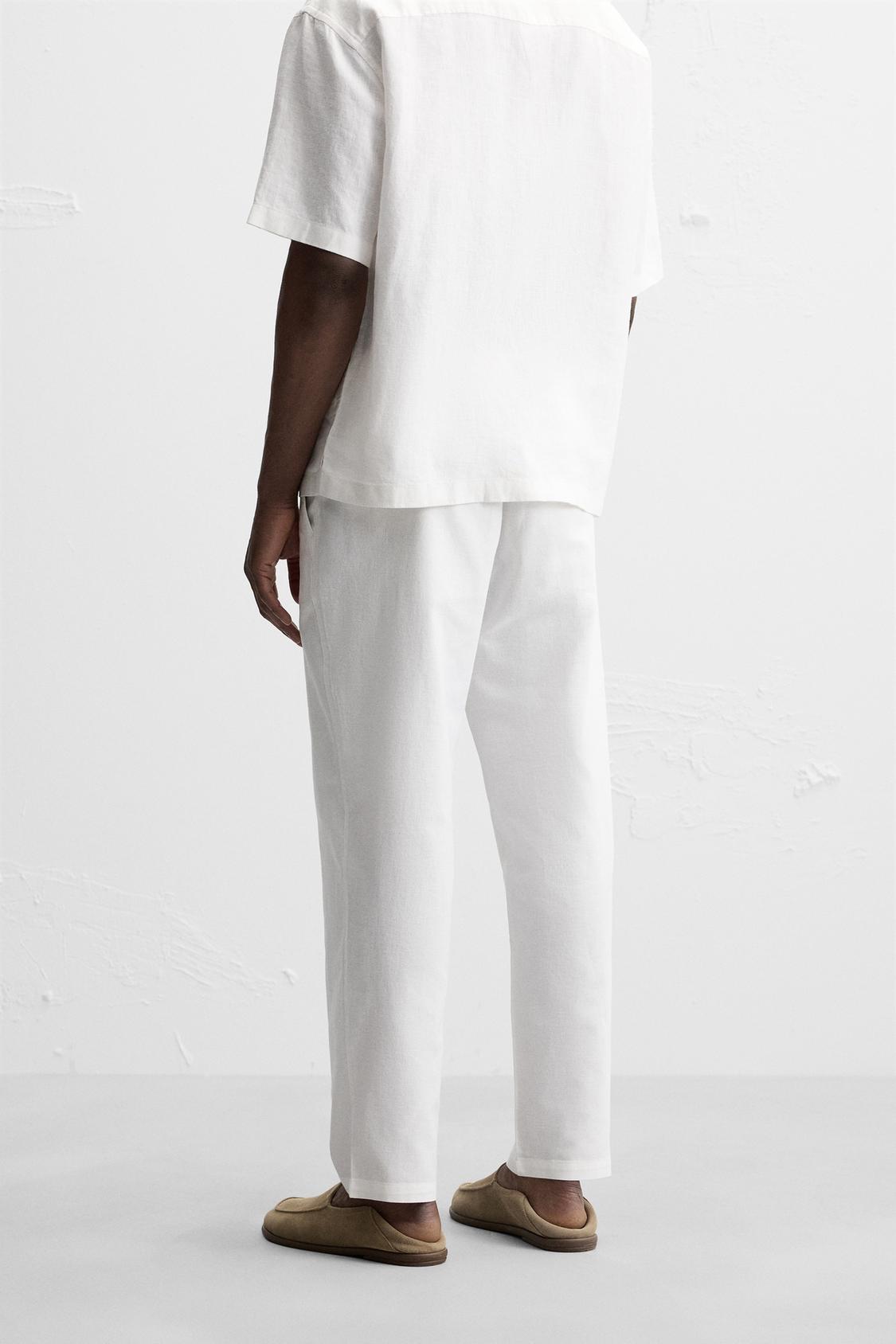 PANTALON RELAXED FIT COTON - LIN
