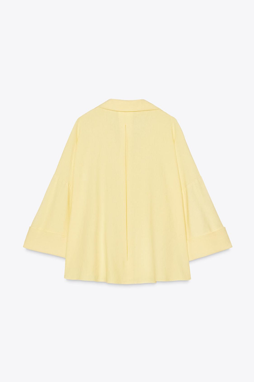 CHEMISE MANCHE LARGE AVEC LIN