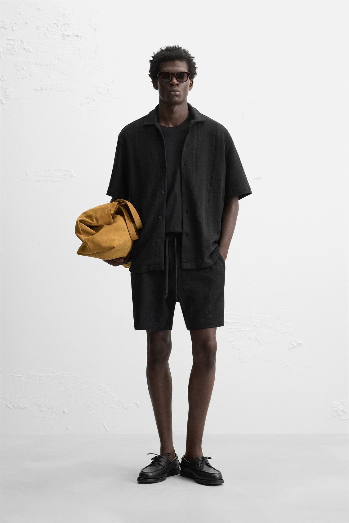 CHEMISE STRUCTURÉE JACQUARD