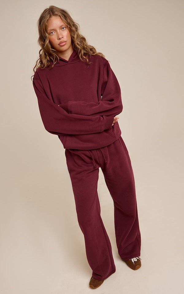 HOODIE PULLOVER EN COTON POLAIRE