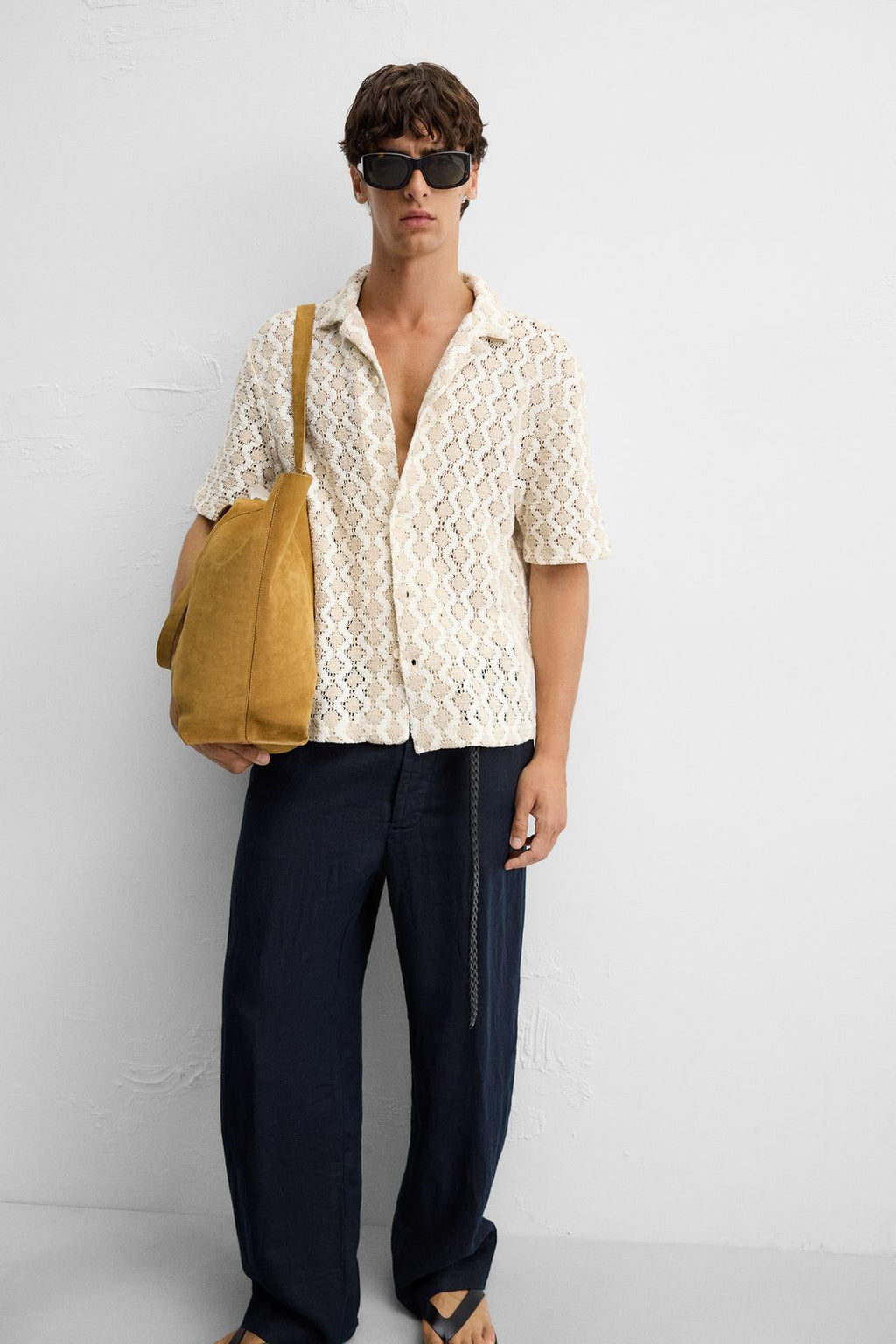 CHEMISE STRUCTURÉE CROCHET