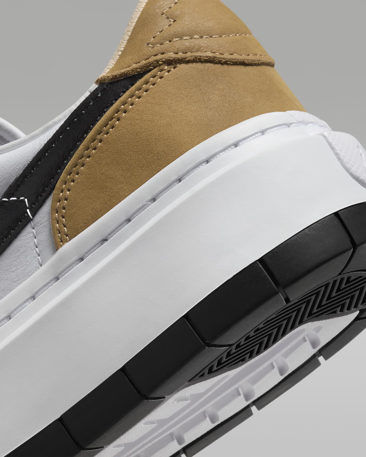 Air Jordan 1 Low - Marron / Blanc