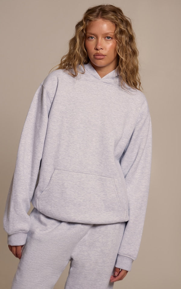 HOODIE PULLOVER EN COTON POLAIRE