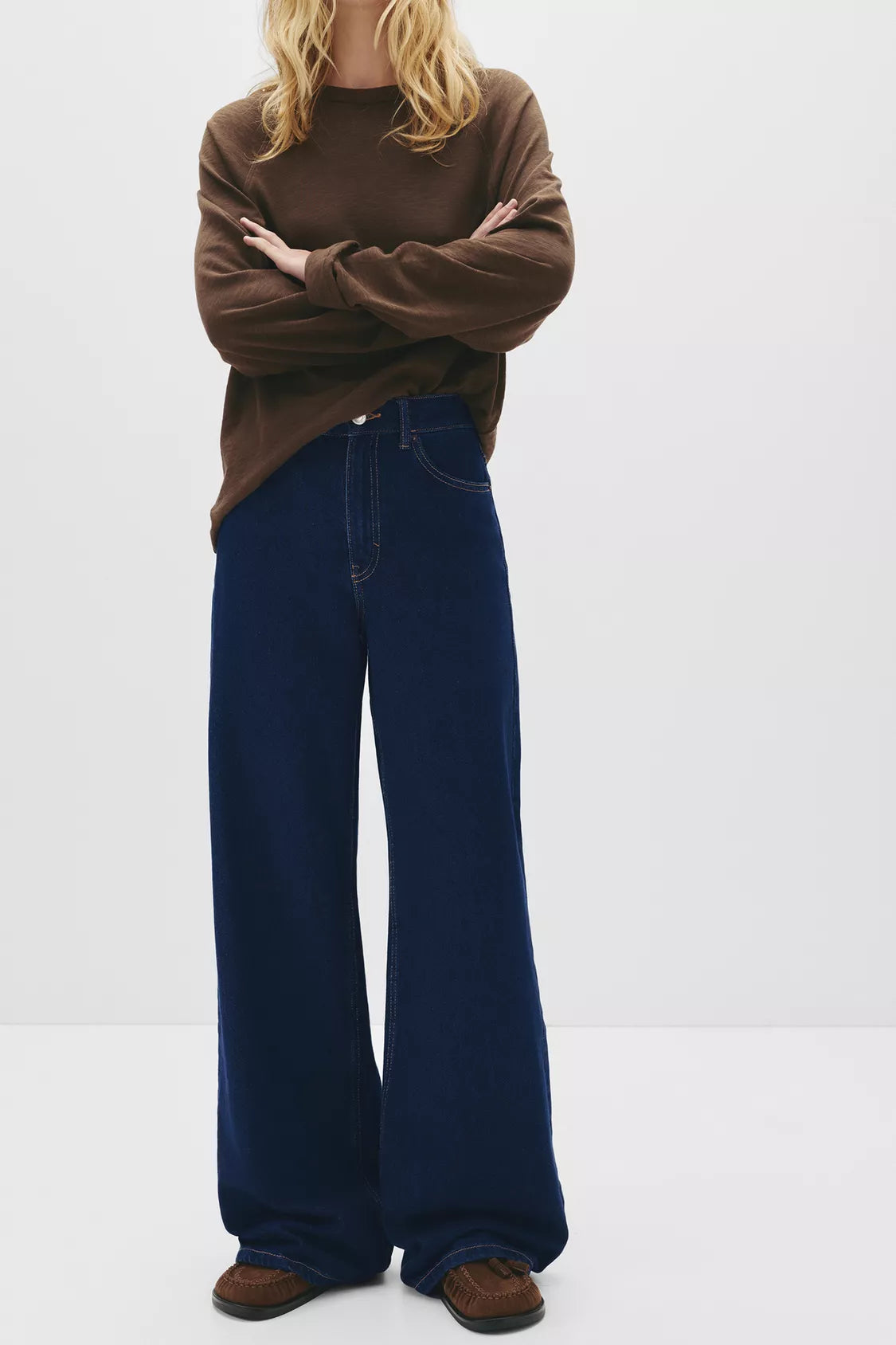 JEAN WIDE LEG TAILLE HAUTE