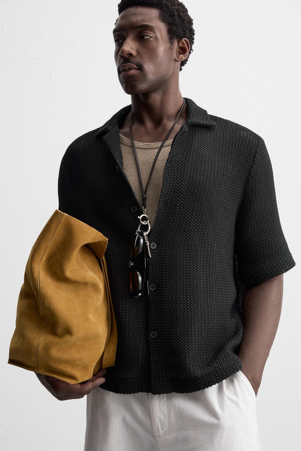 CHEMISE STRUCTURÉE OUVERTE