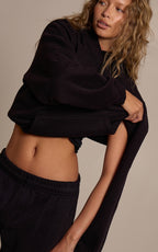 HOODIE PULLOVER EN COTON POLAIRE