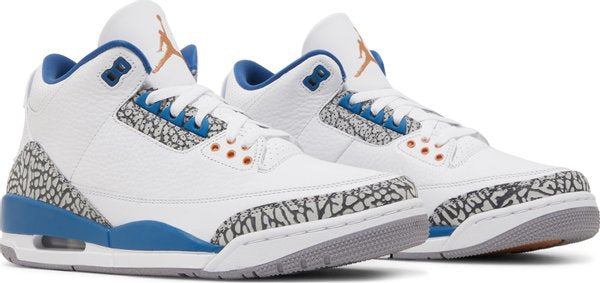 Air Jordan 3 - Blanc / Bleu