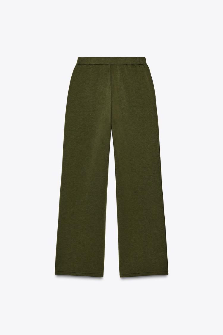 Pantalon fluide - Kaki foncé