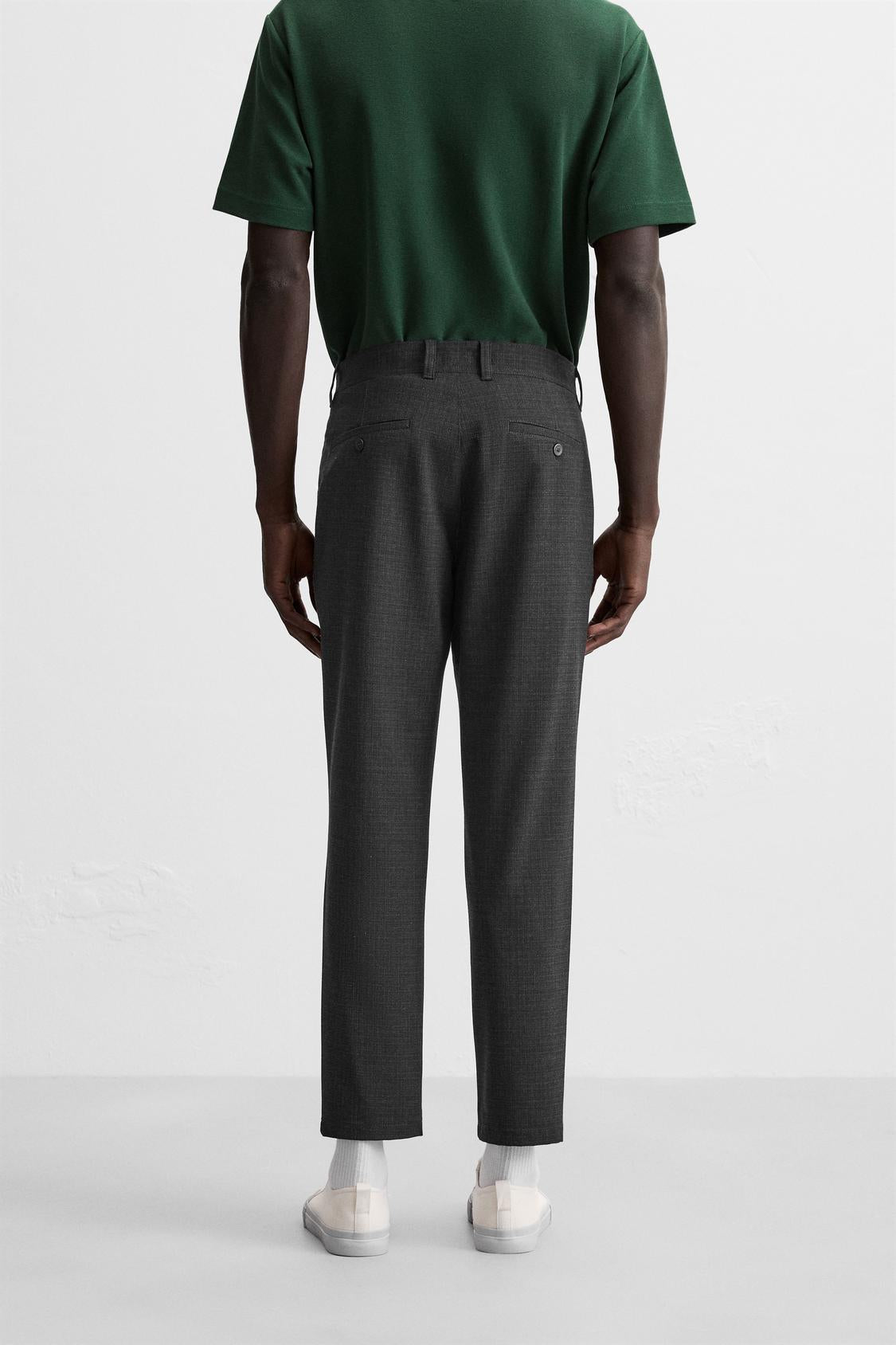 PANTALON À TEXTURE CONFORT