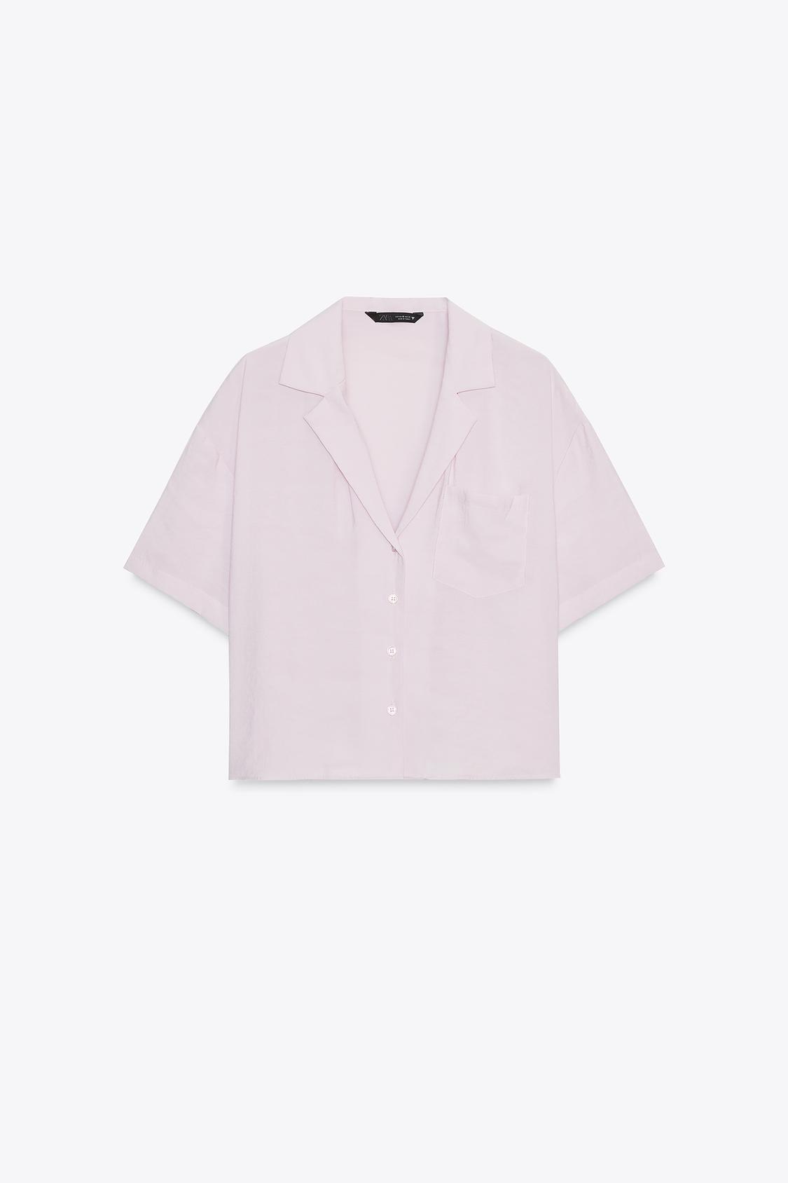 CHEMISE FLUIDE POCHE