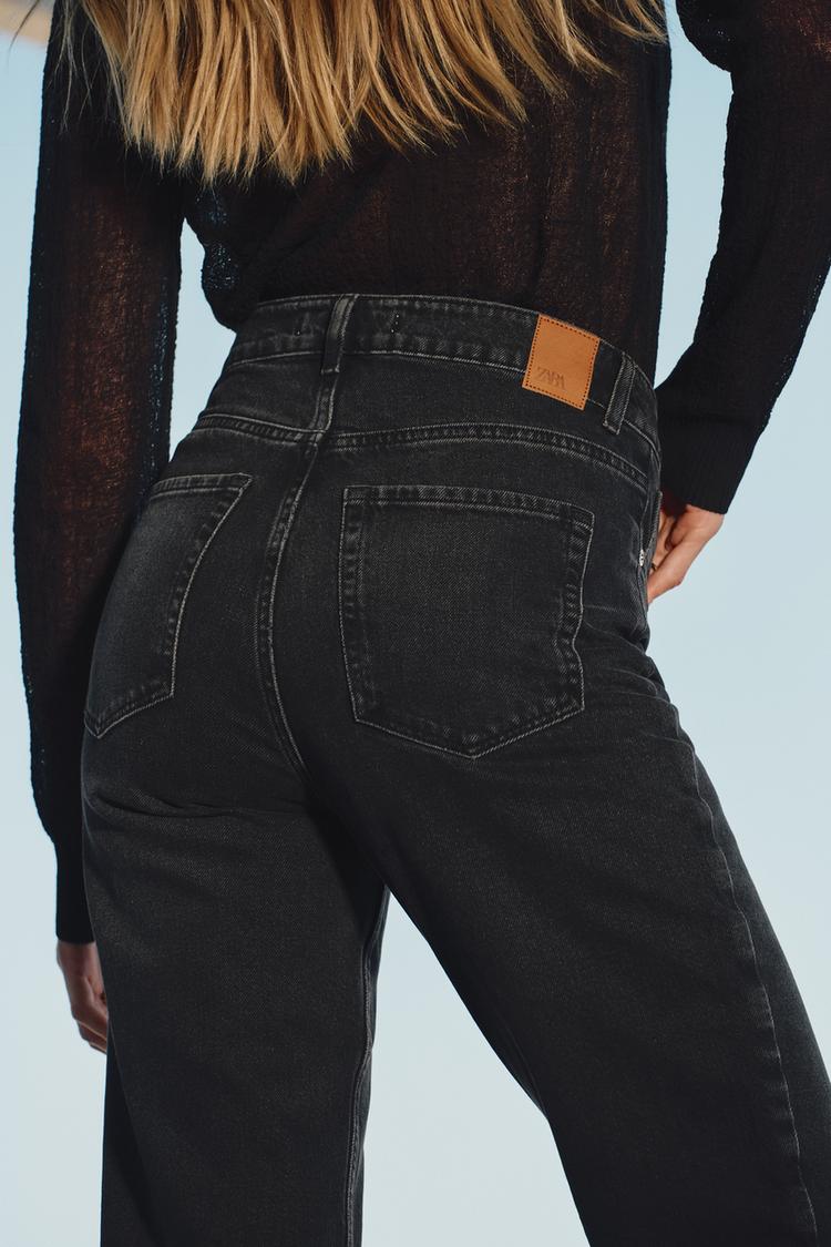 Jean z1975 droit à taille haute - Bleu moyen