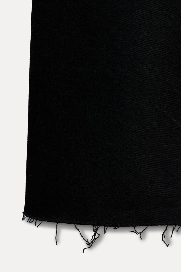 Jean collection zw marine droit a taille haute - Bleu