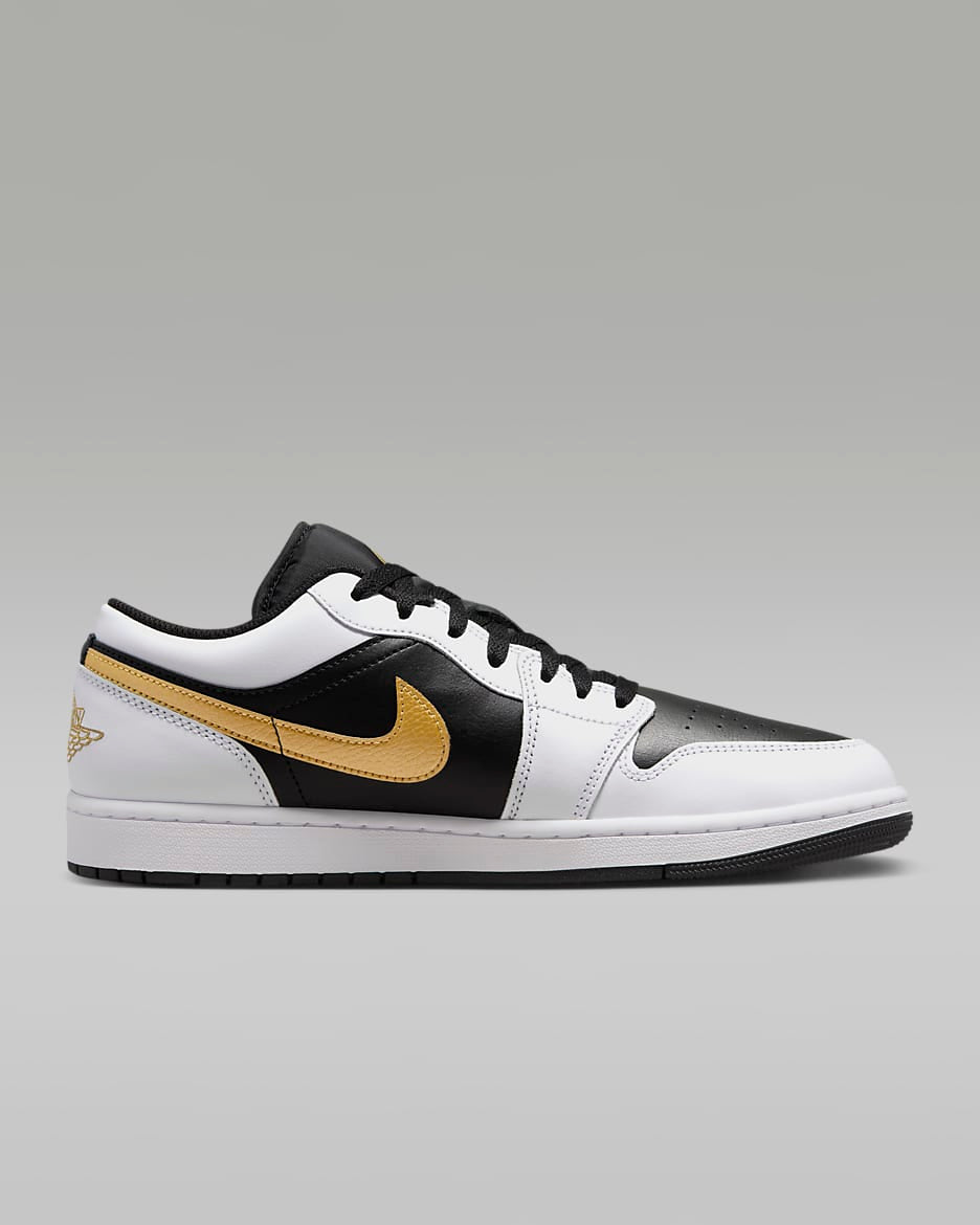 Air Jordan 1 Low - Blanc / Or