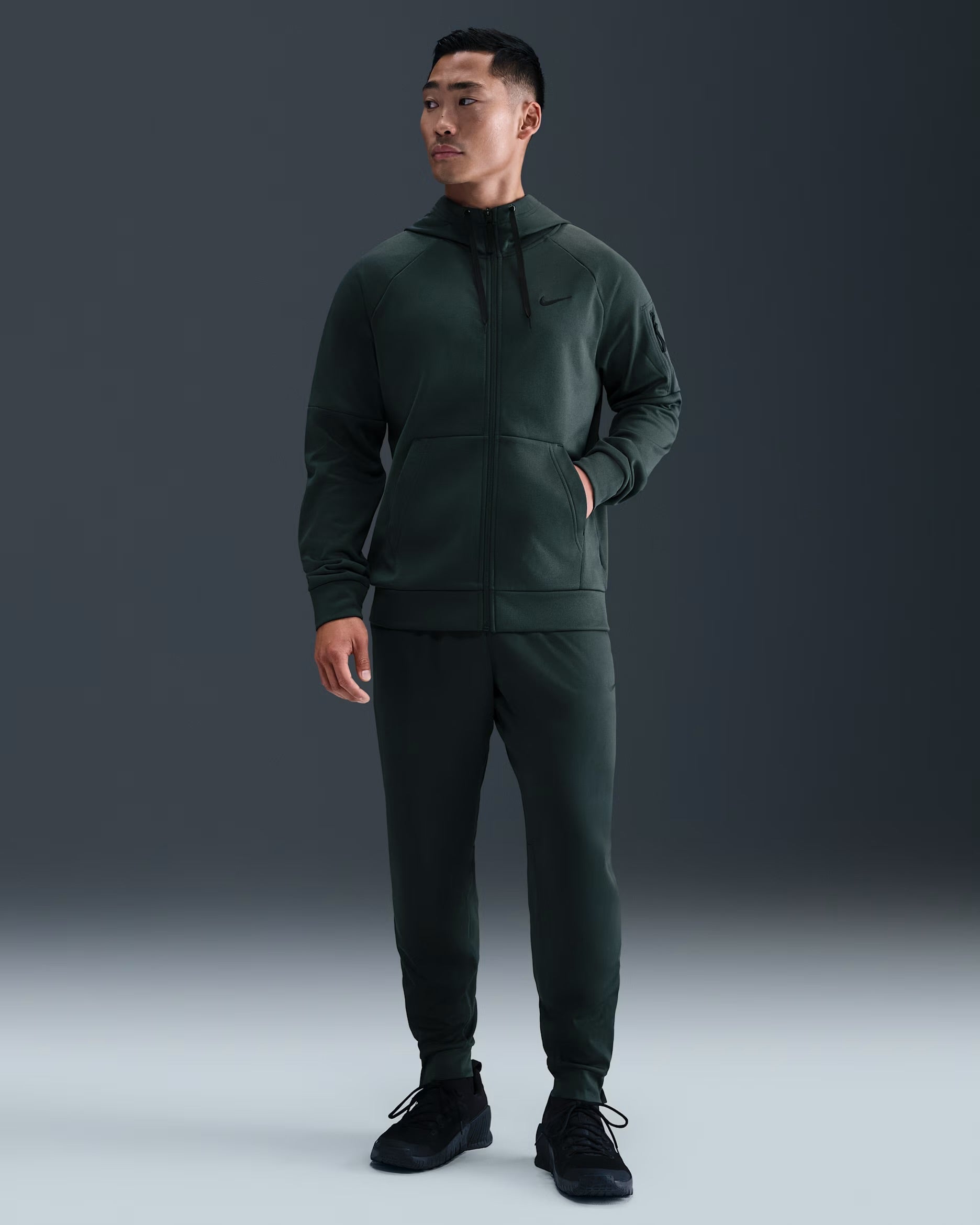 Haut de Fitness à Zip Therma-Fit