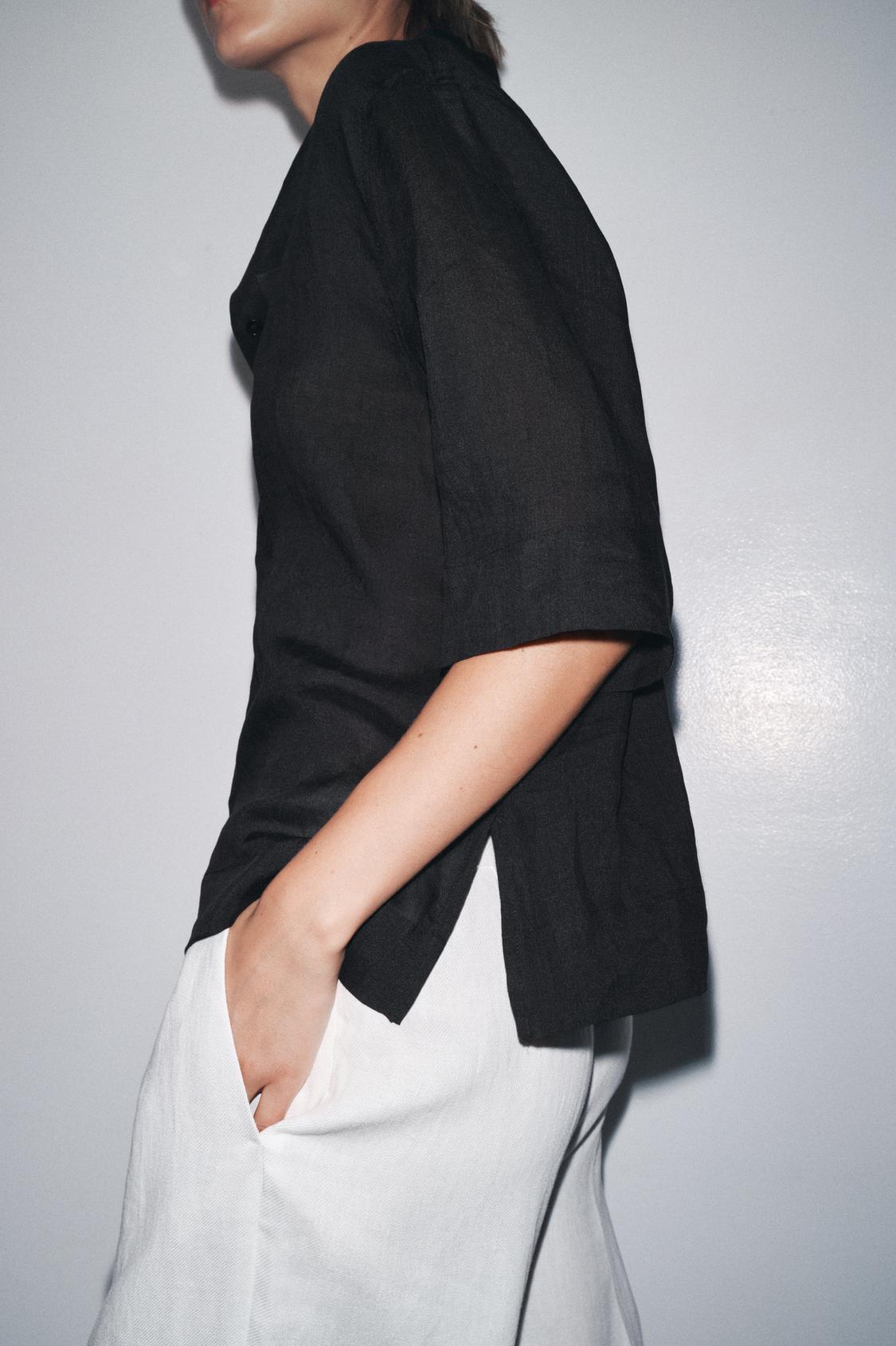 CHEMISE AVEC RAMIE ZW COLLECTION