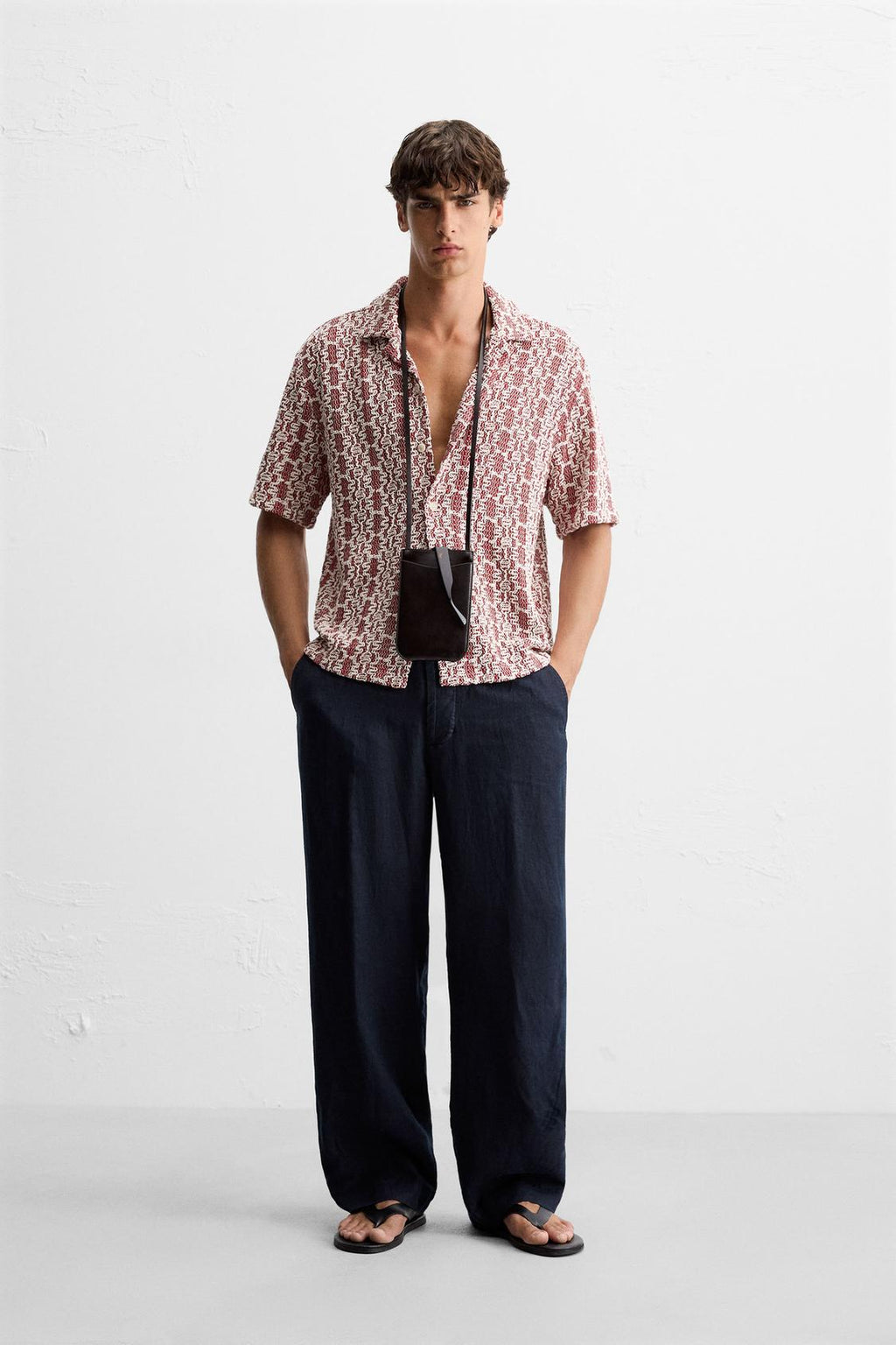 CHEMISE STRUCTURÉE CROCHET